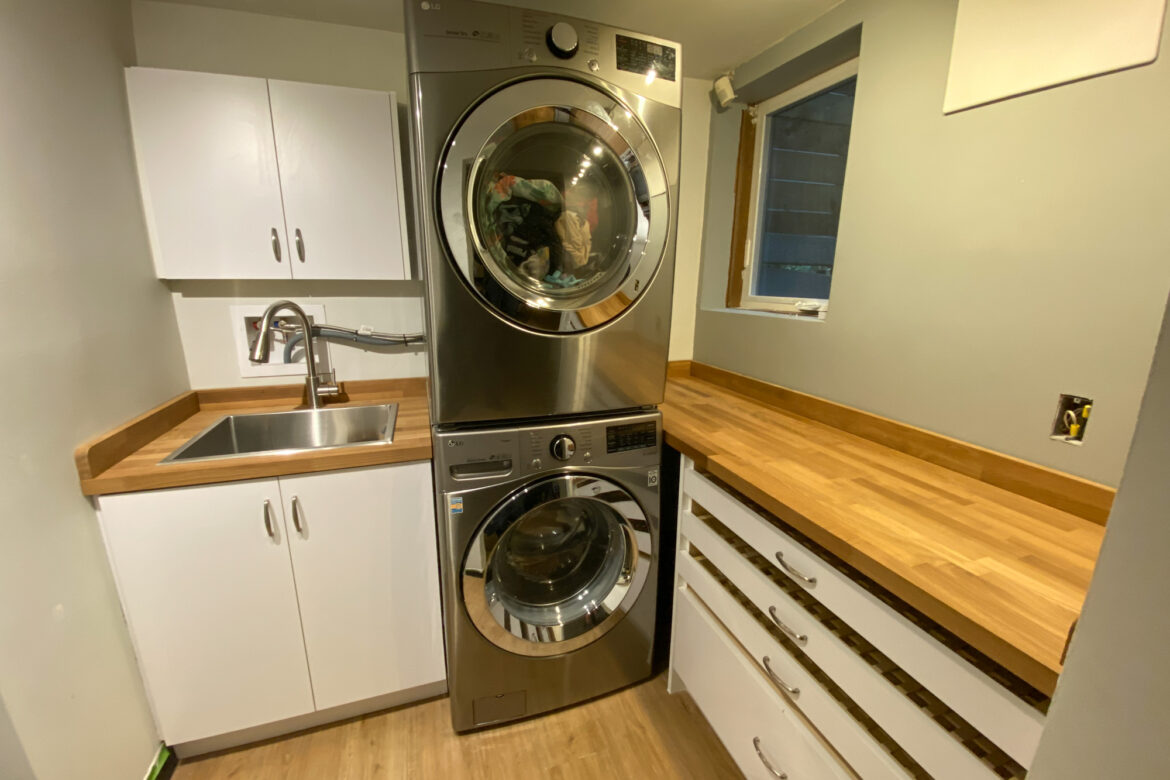 cedar village construction home Renovation 6 laundry