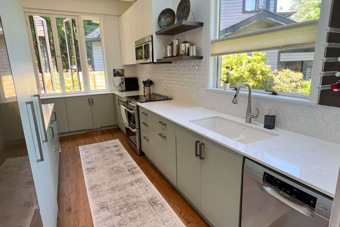 cedar village construction home Renovation 3 kitchen