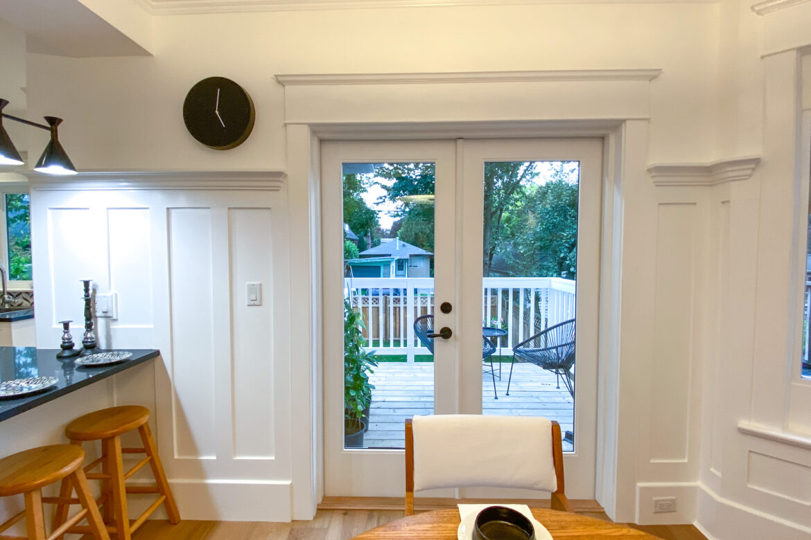 East 10th construction home Renovation 9 dining room
