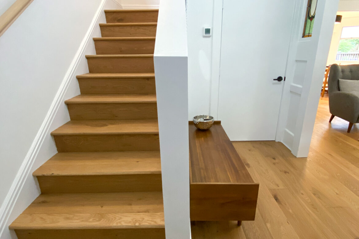 East 10th construction home Renovation 6 front entrance